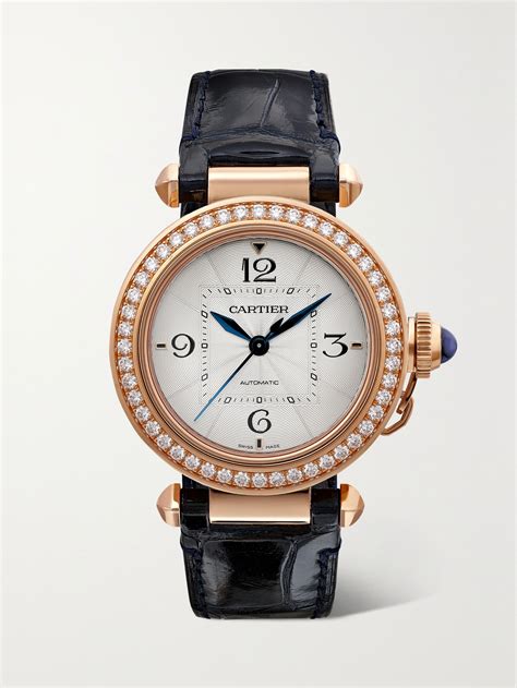 cartier pasha santos|cartier pasha watch with diamonds.